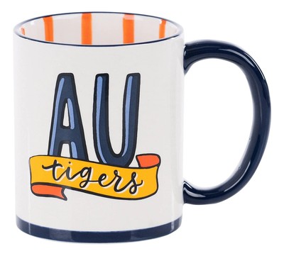 AU Tigers Ceramic 16 Oz Glory Haus Coffee Mug  + New Zealand Table Cloth 