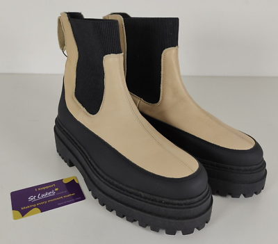 Selected femme leather chelsea deals boots