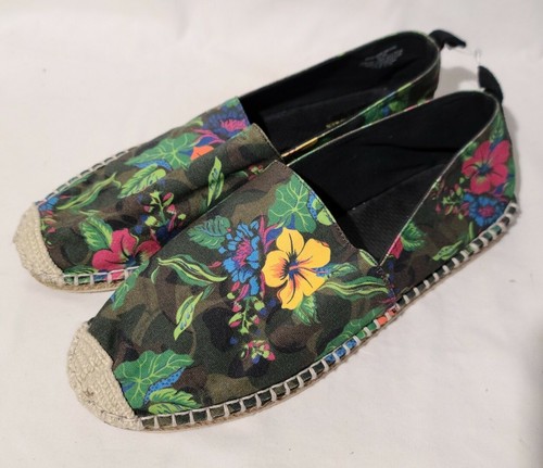 Polo Ralph Lauren フラワープリントサンダル サイズ10 POLO RALPH LAUREN Flower Tropical Patterns Plain Toe Street