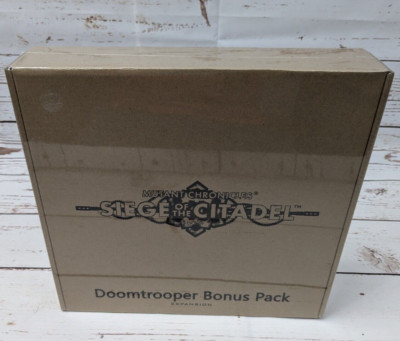 Doomtrooper Bonus Pack Expansion Kickstarter Exclusive Box NIS Mutant Chronicles