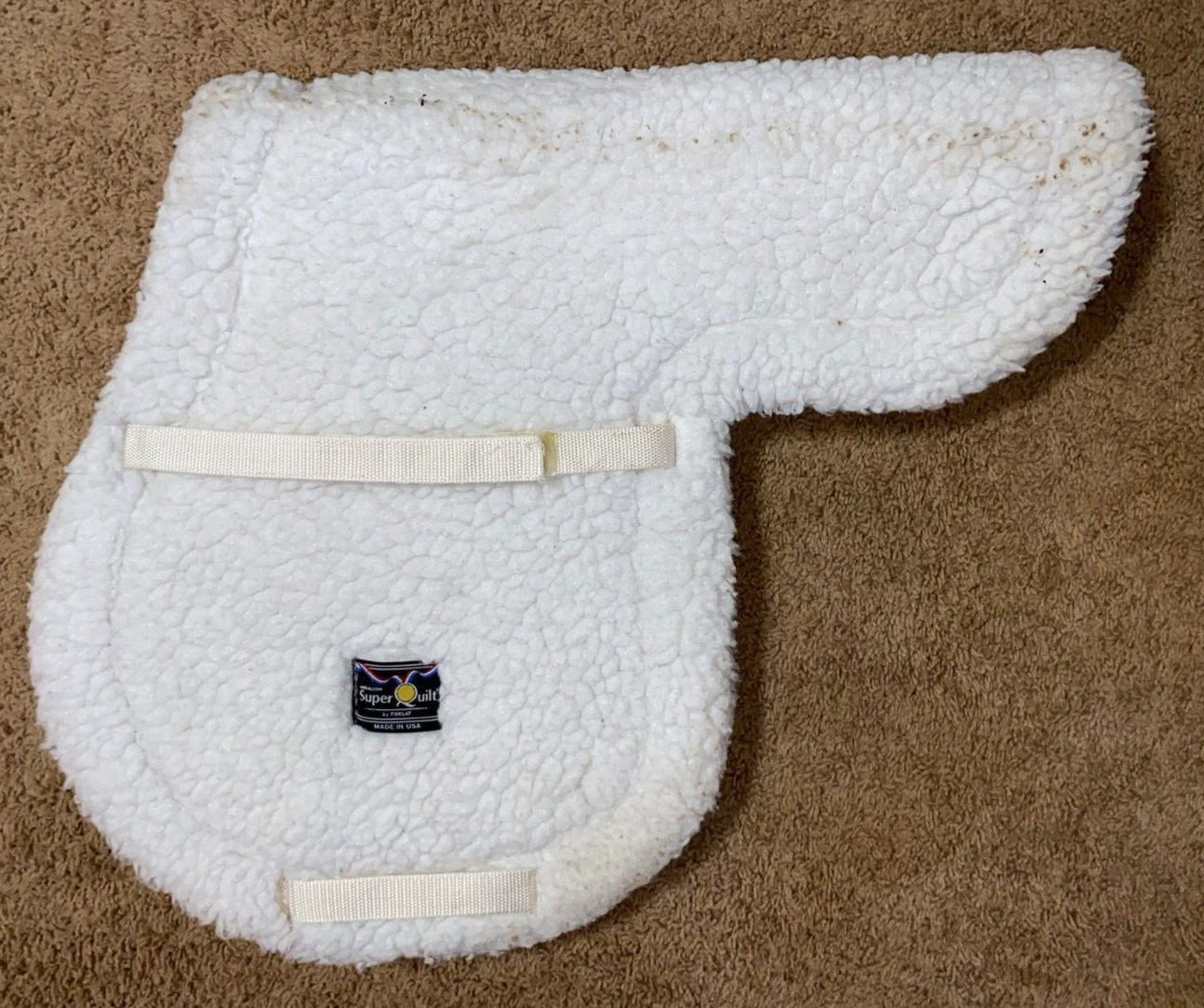 TOKLAT MEDALLION SUPER QUILT A/P  ENGLISH SADDLE PAD  19'' X 39''