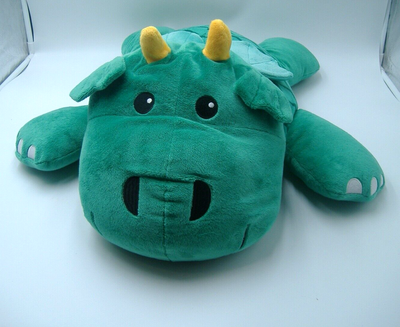 Melissa Doug Dragon Green Yellow Cuddle Large Plush 28