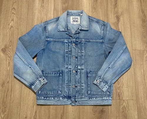 LEVI’S MADE&CRAFTED TUCKED TYPE II Levi's® Made & Crafted® Tucked Type Ii Trucker Jacket - Blue