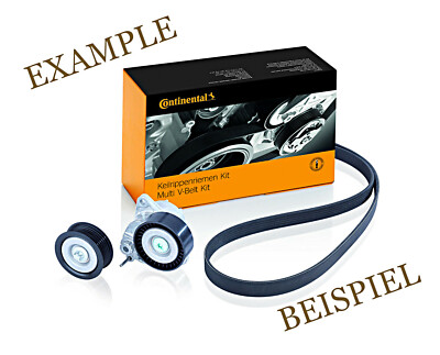 CONTITECH V-Ribbed Belt + Pulley KIT For VOLVO C30 S40 II S80 V50 1.6L V8 V6