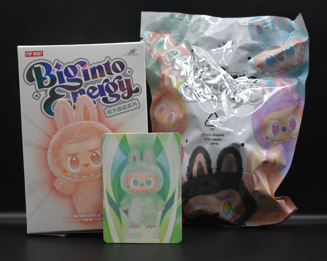 ぬいぐるみ・マスコット THE MONSTERS Big into Enerdy SERENITY Labubu The Monsters Big into Energy Series Serenity Vinyl