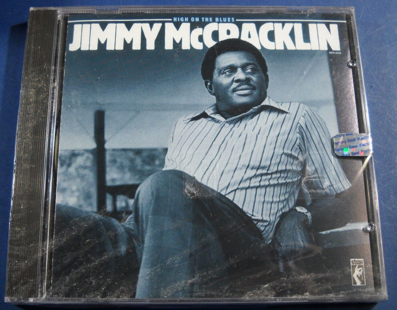 JIMMY McCRACKLIN High On The Blues CD Stax Records OOP