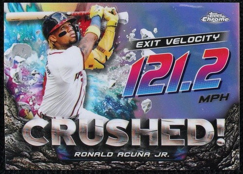 2024 Topps Chrome Update Series - Ronald Acuña Jr. #CR-5