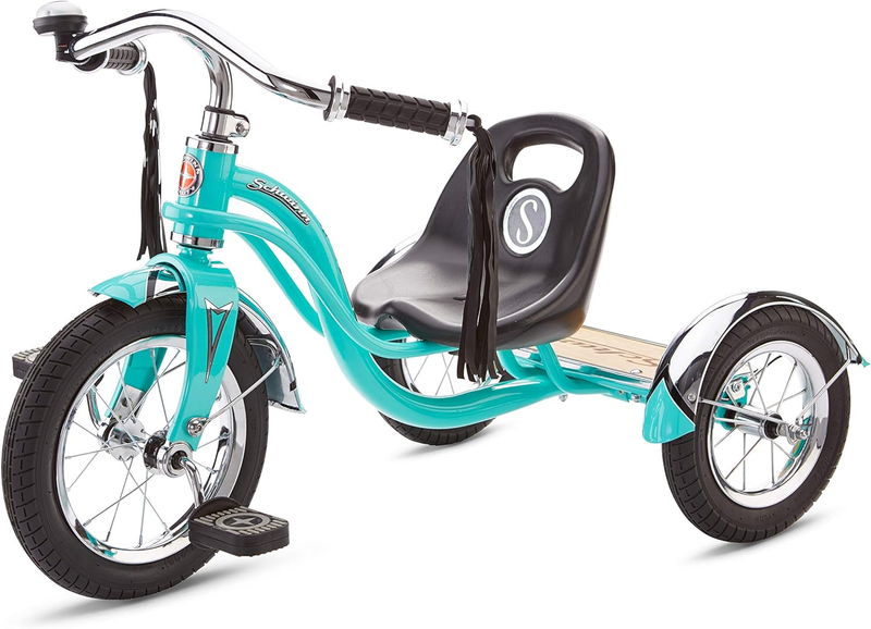 Roadster Bike for Toddler, Kids Classic Tricycle, Low Positioned Steel Trike Fra