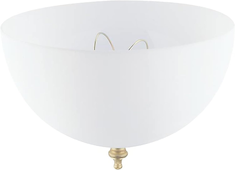 Lighting 4-3/4 Inch Ceiling Light Cover Fixture for A-Shape Bulb, Clip on Lamp S