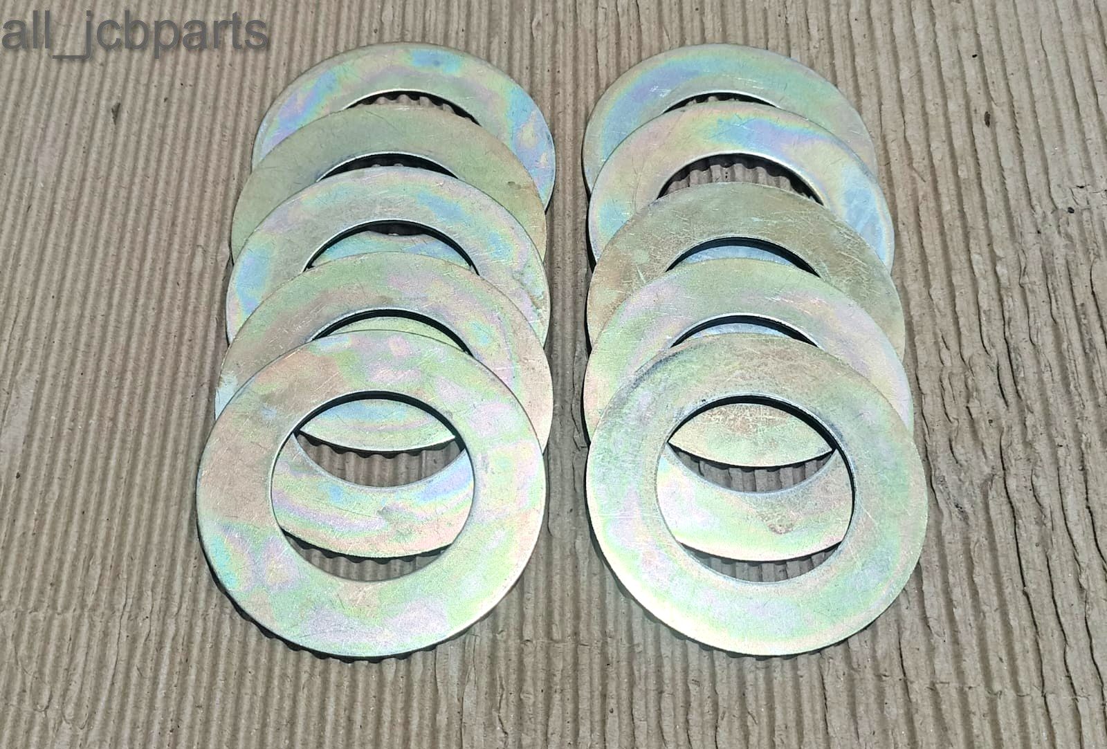 Jcb Bucket Pin Shims Washers 80*45*2 mm, Set Of 10 Pcs. (Jcb