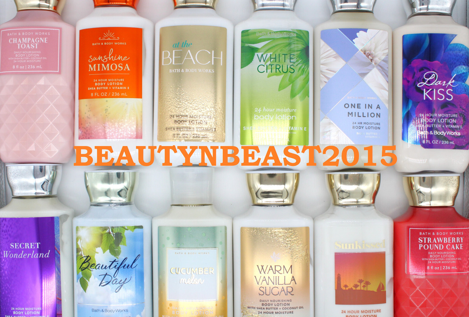 BATH AND BODY WORKS - 24 HR MOISTURE BODY LOTION - 8 FL OZ / 236 ML - YOU PICK! BATH AND BODY WORKS - 24 HR MOISTURE BODY LOTION - 8 FL OZ / 236 ML - YOU PICK!