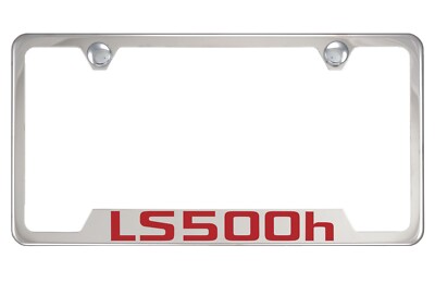 Chrome License Plate Frame for LS500h