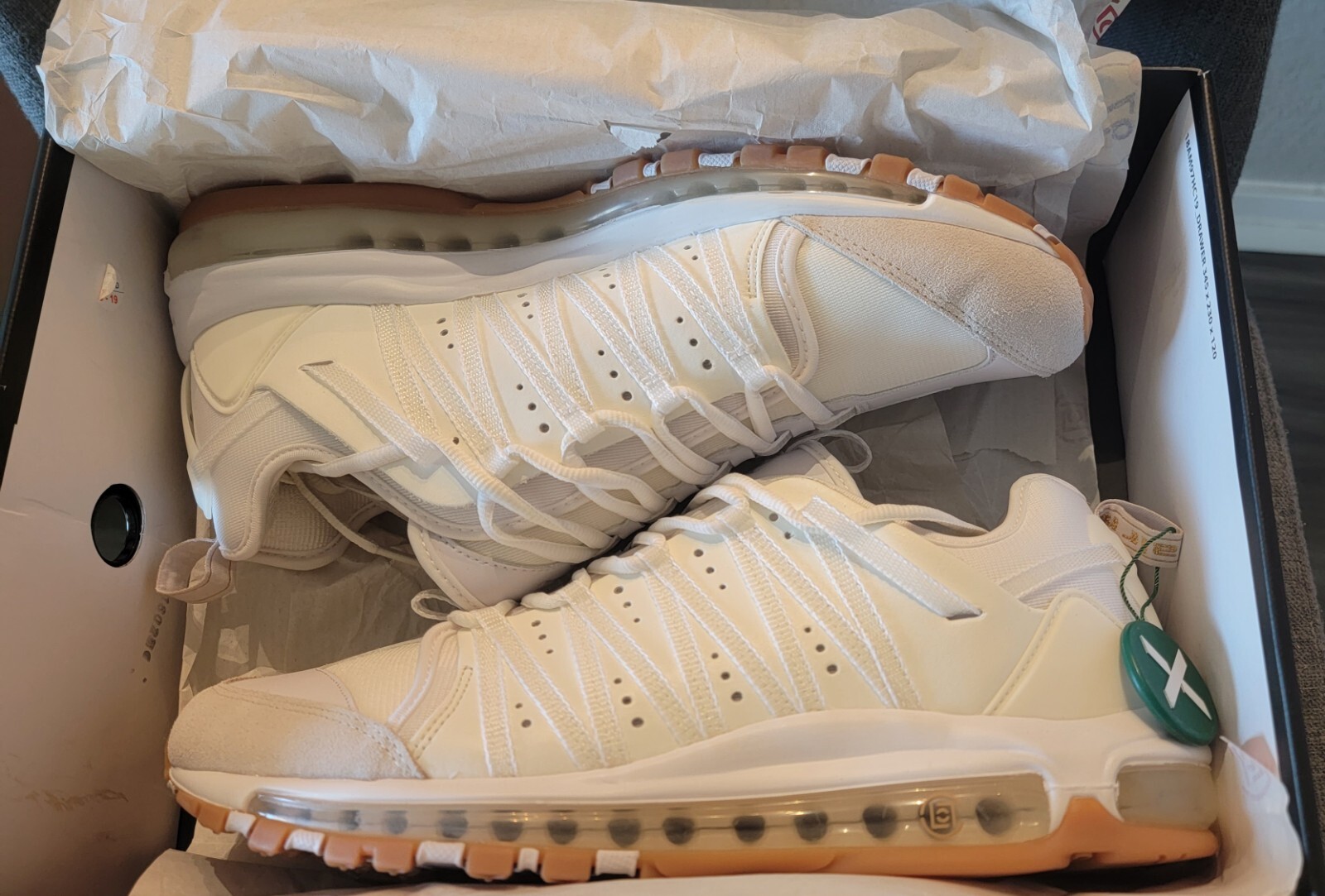 靴 Nike Air Max 97 Haven CLOT Nike Mens Air Max 97 Haven Clot Fitness Athletic Shoes