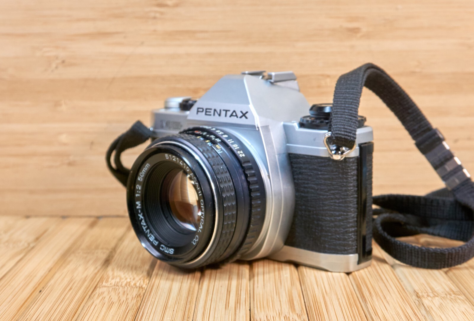 Pentax MG 35mm SLR Film Camera, SMC Pentax-M 50mm F2 lens
