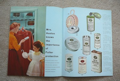 FULLER BRUSH 1950s CATALOG -  THE FULLER BRUSH FAMILY - HUSTONS LOUISVILLE KY
