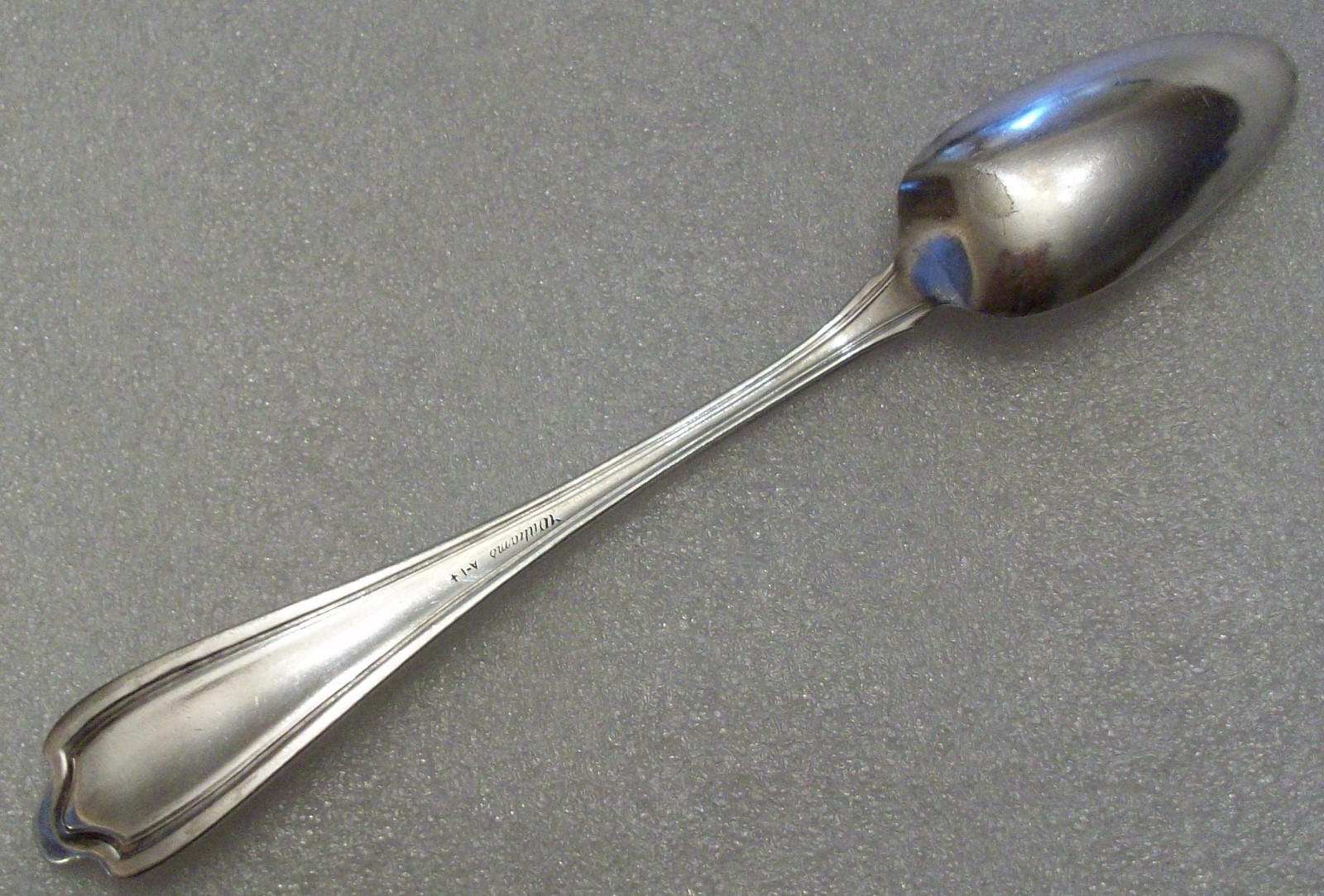 Vintage Williams A-1+ Silver plate Teaspoon 6