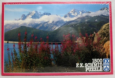 FX Schmid Aiguille Dorees, Aiguille du Chardonnet / France Jigsaw Puzzle