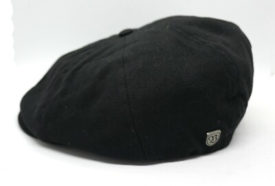 BRIXTON BROOD DRIVER (BLACK) SNAP HAT (Size SMALL 7'') BRAND NEW w/TAG!!