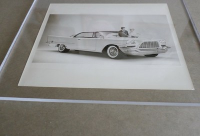 1958 CHRYSLER 300-D, 8x10 PHOTO &  SPECIFICATION SHEET for PRESS RELEASE 12-9-57