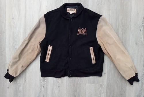 Vintage 90's 20th Century Fox Varsity Jacket Size Large | eBay