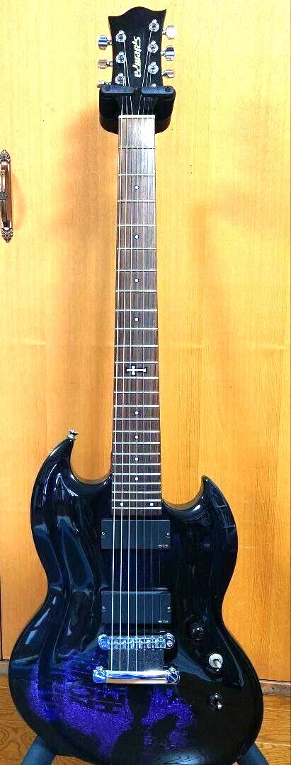 Edwards E-KV-7st DIR EN GREY Kaoru Model Black w/Purple