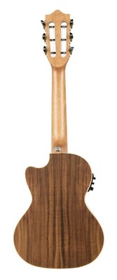Lanikai ACST-6CET Solid Top Acacia 6 String Tenor Acoustic Electric Ukulele +Bag