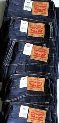 Levi's Men's 569 0127 Loose Straight 33x30 ~ Ice Cap Blue ~ Non-Stretch NWT $70