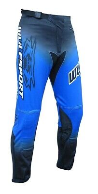 Wulfsport Forte Motorcycle Offroad Trials Pants Blue XXL 38'' Clearance