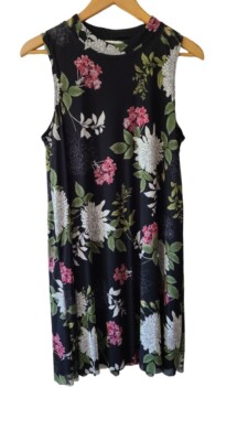 Tash & Sophie Sleeveless Mesh Trapeze Dress Size 10