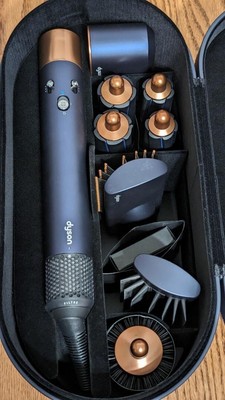 Dyson HS01 Airwrap Complete Hair Styler Curling Iron 100V Dark Blue Cooper