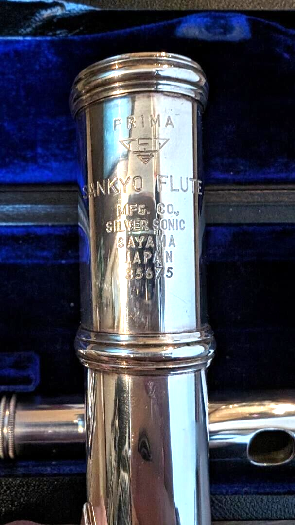【超美品】サンキョウ Silver Sonic フルート 株式会社プリマ楽器 | 三響フルート | Silversonic シルヴァー