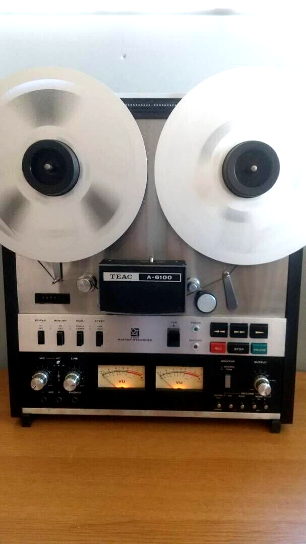 TEAC A-6100 Stereo Open Deck Used Tested Can be used TEAC A-6100 Stereo Open Deck Used Tested Can be used
