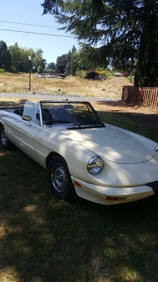 1985 Alfa Romeo Spider Alpha Romeo Spider