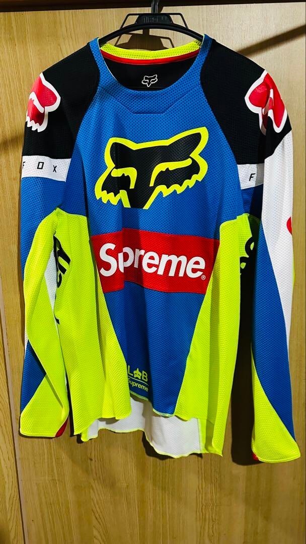 Supreme Fox Racing Moto Jersey Top S118 Size:M Multicolor