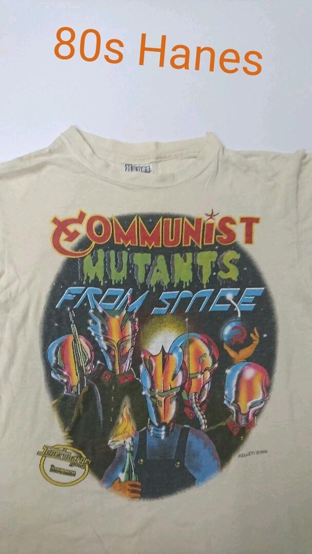 【激レア】Hanes 80's Communist Mutants Tシャツ Vintage 1982 Hanes Communist Mutants from Space T-Shirt