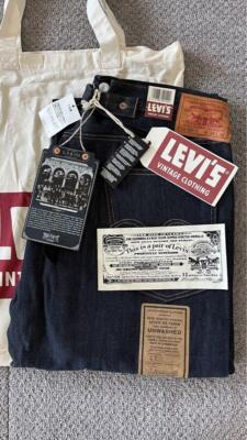LEVI'S LVC 15 501 XX Made in the USA W 34L36 New and unused