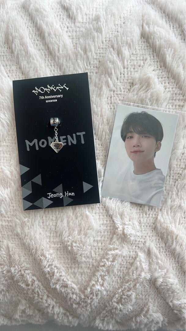 SEVENTEEN 7th Anniversary MOMENT Official Bracelet Charm