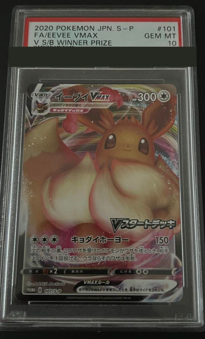 PSA 10 Eevee VMAX Card V Starter Pokemon Card Japanese Promo