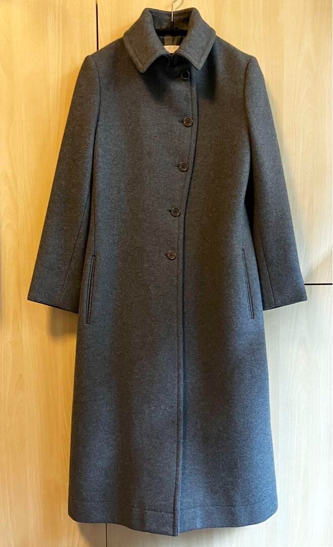 ジャケット・アウター Miu Miu archive Wool Nylon Jacket size40 MIU MIU Archive Collection Line Wool Coat Charcoal Gray Size