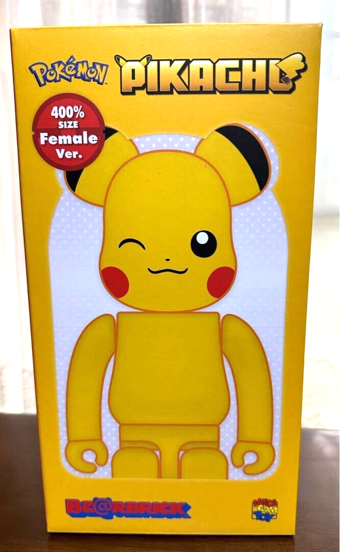 Medicom BE@RBRICK Pikachu Female Ver. 400% bearbrick pokemon Medicom BE@RBRICK Pikachu Female Ver. 400% bearbrick pokemon