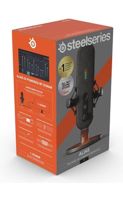 Steelseries Alias Professional Grade Usb Microphone For Streaming
