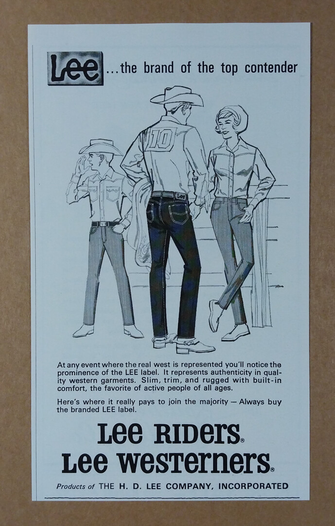 【INSCRIRE*LEE*LESSAGE】COWBOY/RIDERSPANTS Lee（リー）の「《別注》【INSCRIRE*LEE*LESSAGE】COWBOY