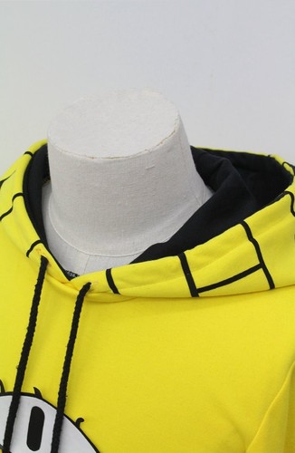 Bill Cipher Human Cosplay Hoodie Costume yellow Ver1 J