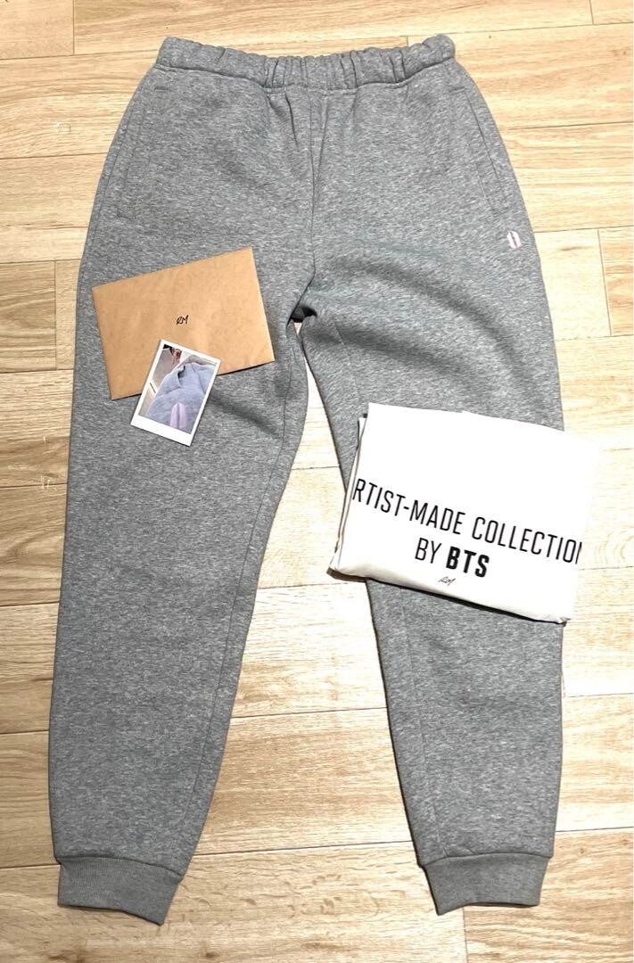 BTS RM jogger pants プロデュース グッズ ナムジュン BTS RM (Namjoon) Army GREY L Jogger Pants ARTIST MADE
