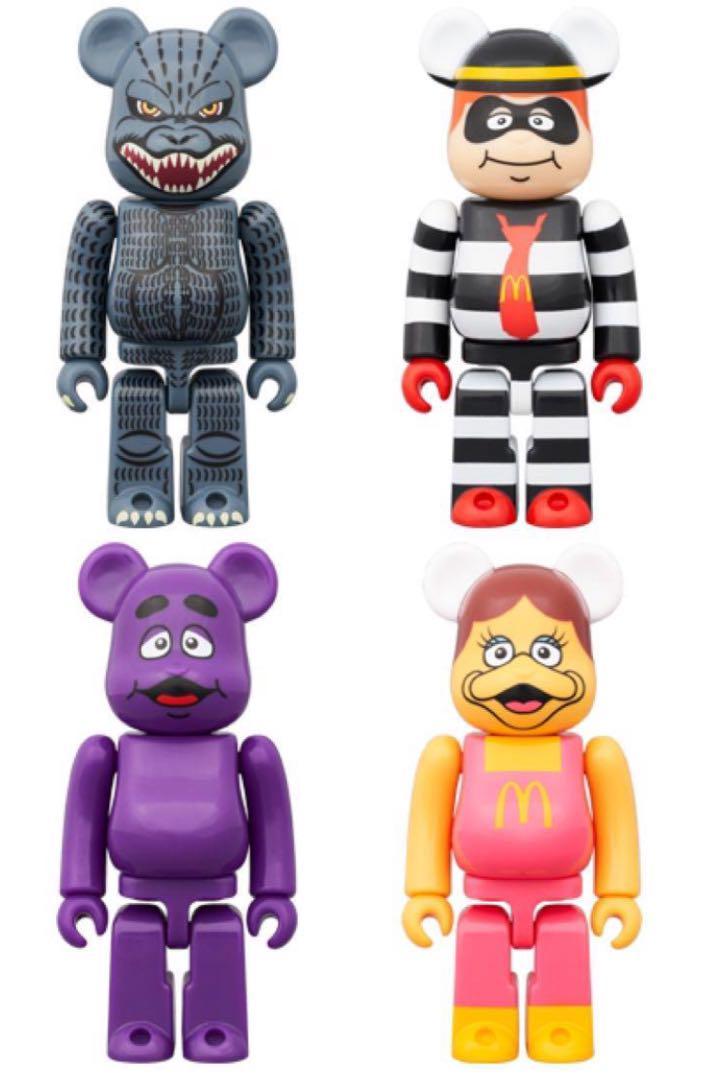 新品未開封 ゴジラ vs マクドナルド BE@BRICK ベアブリック 1/15発売｜BE@RBRICK ゴジラ vs McDonald's｜抽選/販売/定価情報