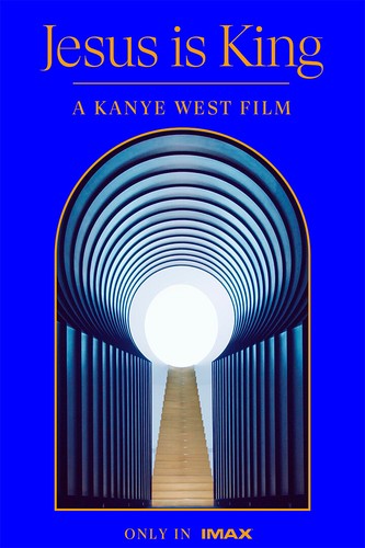 Jesus is King IMAX ポスター　フレーム付き Kanye West Jesus Is King 2019 IMAX Print Wall Art Home Decor