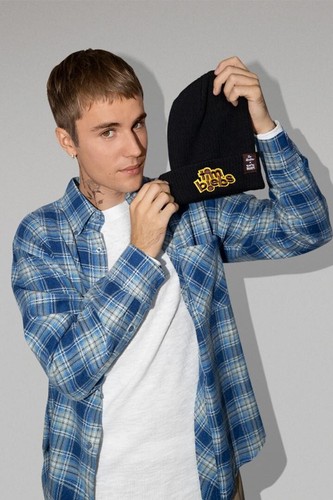Justin Beiber Tim Horton Beanie Biebs Hat Collab Merch Knit Toque Cap Winter Tim Horton X Justin Bieber Tim Biebs Winter Hat Toque With  main image 4