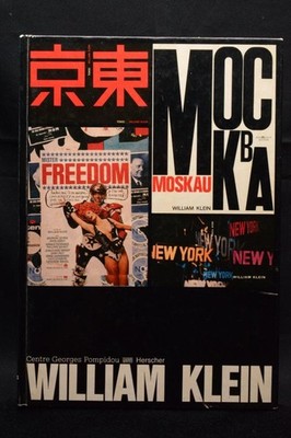 William Klein Photographe Etc. hardcover first edition Herscher Pompidou Japan