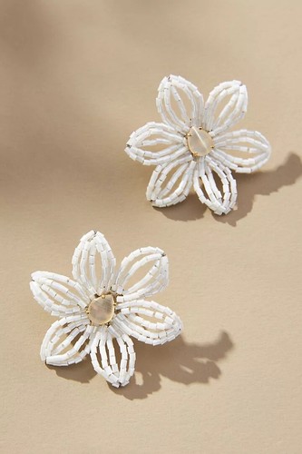 Anthropologie Beaded Sparkler Drop ピアス Anthropologie | Jewelry | New Anthropologie Bhldn Crystal