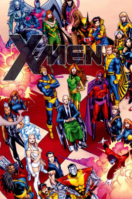 X Men Heroes Collage Movie Comic Print Wall Art Home Decor - POSTER 20x30